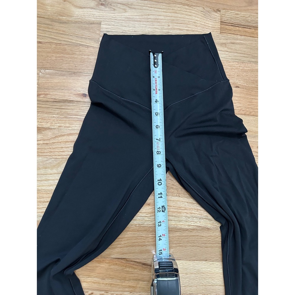 OFFLINE by Aerie Real Me Crossover High Waisted Flare Leggings Black Small - Picture 7 of 10